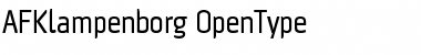 Download AFKlampenborg Font