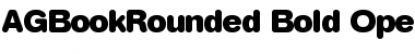 Download AG Book Rounded Font