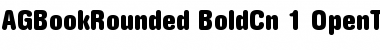 Download AG Book Rounded Font