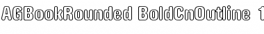 Download AG Book Rounded Font