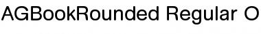Download AG Book Rounded Font