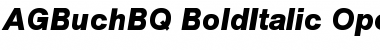 Download AG Buch BQ Regular Font