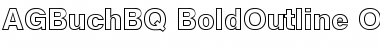 Download AG Buch BQ Font