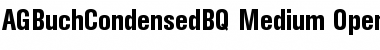 Download AG Buch Condensed BQ Font