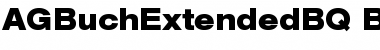 Download AG Buch Extended BQ Font Download AG Buch Extended BQ Font