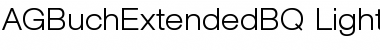 Download AG Buch Extended BQ Font
