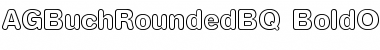 Download AG Buch Rounded BQ Font