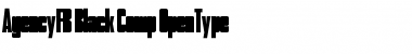 Download AgencyFB Black Comp Font