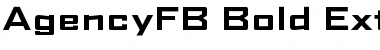 Download AgencyFB Bold Extended Font Download AgencyFB Bold Extended Font