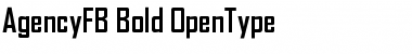Download AgencyFB Bold Font