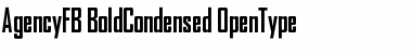 Download AgencyFB Font