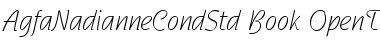 Download Agfa Nadianne Cond Std Font