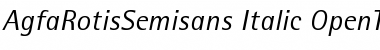 Download AgfaRotisSemisans Font