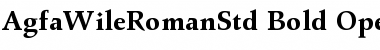 Download Agfa Wile Roman Std Font