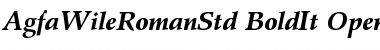 Download Agfa Wile Roman Std Font