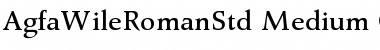 Download Agfa Wile Roman Std Font