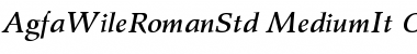 Download Agfa Wile Roman Std Font