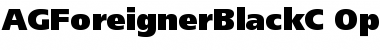 Download AGForeignerBlackC Font