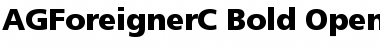 Download AGForeignerC Font Download AGForeignerC Font