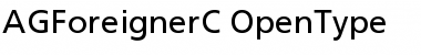 Download AGForeignerC Font
