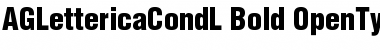 Download AGLettericaCondL Font