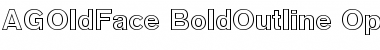 Download AG Old Face Font