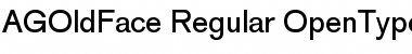 Download AG Old Face Font