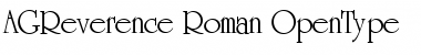 Download AGReverence Font Download AGReverence Font