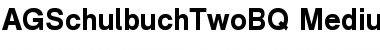 Download AG Schulbuch Two BQ Font