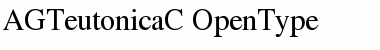 Download AGTeutonicaC Font