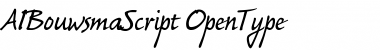 Download AIBouwsmaScript Font