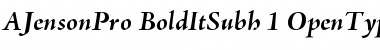 Download Adobe Jenson Pro Font