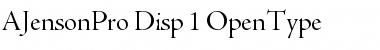 Download Adobe Jenson Pro Font