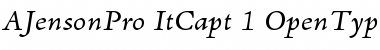 Download Adobe Jenson Pro Font