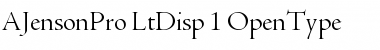Download Adobe Jenson Pro Font