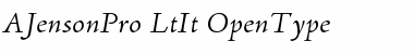 Download Adobe Jenson Pro Font