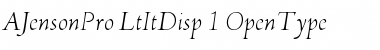 Download Adobe Jenson Pro Font