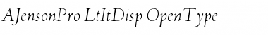 Download Adobe Jenson Pro Font