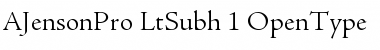 Download Adobe Jenson Pro Font