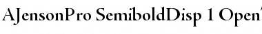 Download Adobe Jenson Pro Font