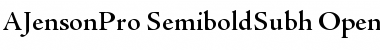 Download Adobe Jenson Pro Font