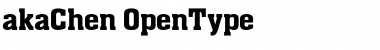 Download akaChen Font