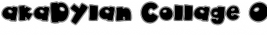 Download akaDylan Collage Font