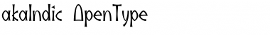 Download akaIndic Font