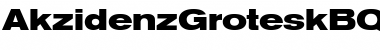 Download Akzidenz-Grotesk BQ Bold Extended Font