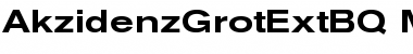 Download Akzidenz-Grotesk Extended BQ Font
