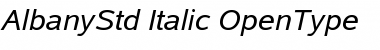 Download Albany Std Font