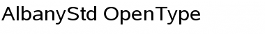 Download Albany Std Font