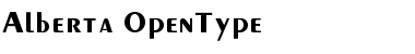 Download Alberta Font