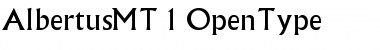 Download Albertus MT Font